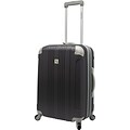 Beverly Hills Country Club BH6800 Malibu 24 Hardside Spinner Luggage Suitcase, Gray