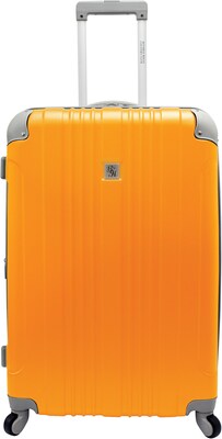 Beverly Hills Country Club BH6800 Malibu 28 Hardside Spinner Luggage Suitcase, Orange