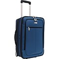Travelers Choice® TC0424 Sienna 21 Hybrid Hard-Shell Rolling Upright Suitcase/Bag, Blue