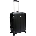 Travelers Choice® TC3900 Rome 25 Hard-Shell Spinner Upright Luggage Suitcase, Black