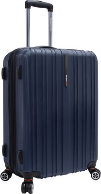 Travelers Choice® TC5000 Tasmania 25 Expandable Spinner Luggage Suitcase, Navy