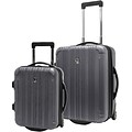 Travelers Choice® TC5802 New Luxembourg 2-Piece Carry-On Hardsided Luggage Set, Titanium