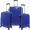 Travelers Choice® TC8000 Sedona 3-Piece Expandable Spinner Luggage Set, Blue