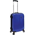 Travelers Choice® TC8000 Sedona 21 Expandable Spinner Luggage Suitcase, Blue