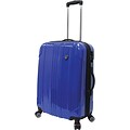 Travelers Choice® TC8000 Sedona 25 Expandable Spinner Luggage Suitcase, Blue