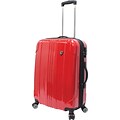 Travelers Choice® TC8000 Sedona 25 Expandable Spinner Luggage Suitcase, Red