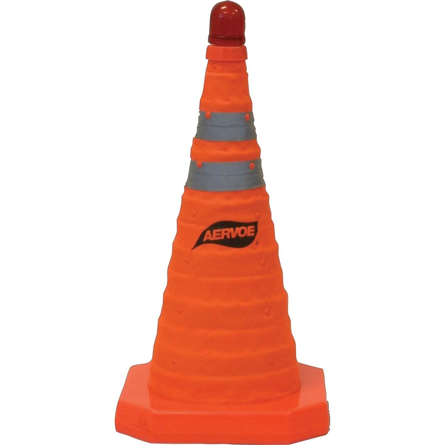 Crown Aervoe Collapsible 18H Reflective Nylon Traffic Cone, Orange, 2.17 lbs. (205-1190)