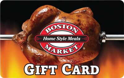 Boston Market Gift Card, $50