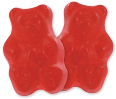 Wild Cherry Gummi Bears; 5 lb. Bulk