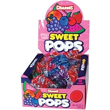 Charms Sweet Pops Lollipops, 48 Pieces (209-00129)
