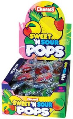 Charms Sweet Pops Bulk by Flavor - 1 lb Bag, Watermelon