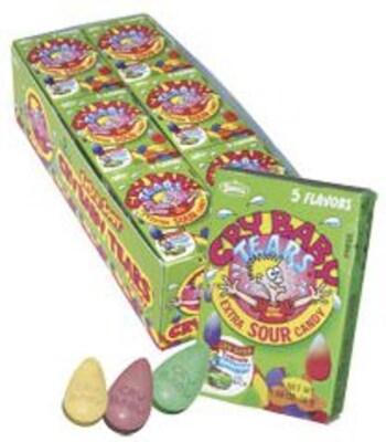 Cry Baby Tears Sour; 1.9 oz. Box, 24 Boxes