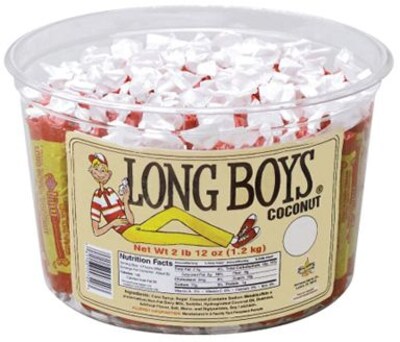 Coconut Long Boys; 2 lb. Tub