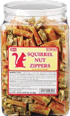Squirrel Nut Zippers, 240 Pieces/Tub