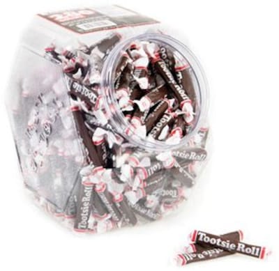 Tootsie Roll Chocolate Chewy Candy, 98 oz (209-00112)