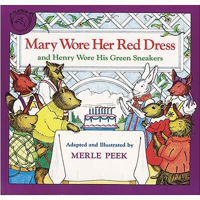 Favorite Character Books, Mary Wore Her Red Dress
