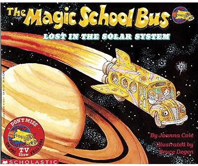 Scholastic The Magic School Bus Lost In The Solar System Book By Joanna Cole, Grades Pre School-3rd