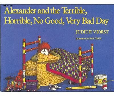 Favorite Character Books, Alexander and the Terrible, Horrible, No Good,Very Bad Day