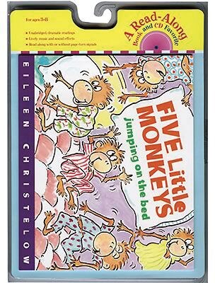 Carry Along Book & CD Sets, Five Little Monkeys Jumping on the Bed