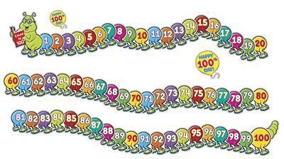 Teachers Friend Bulletin Board Sets; 100th Day Doodle Bugs