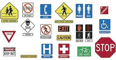 Trend® Bulletin Board Sets, Safety Signs & Symbols
