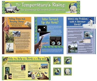 North Star Bulletin Board Sets, Global Warming