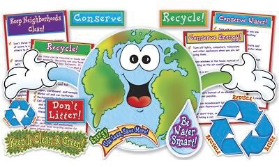 Teachers Friend Bulletin Board Sets, Love Our Planet