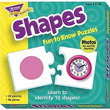 Trend® Fun-To-Know® Early Childhood Puzzles, Shapes