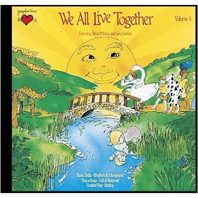 Greg & Steve CDs, We All Live Together, Volume 4