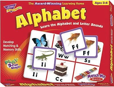 Trend® Match Me® Games, Alphabet