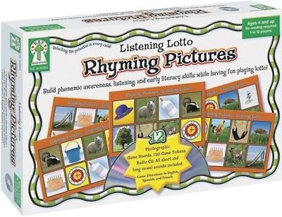 Key Education Listening Lotto, Rhyming Pictures