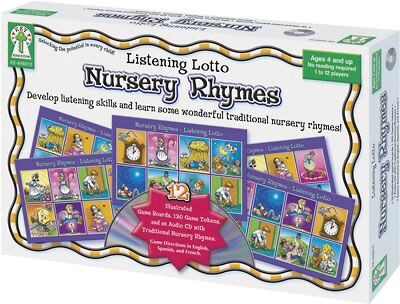 Key Education Listening Lotto, Nursery Rhymes