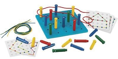 Lauri Stringing Pegs & Pegboard Set (LR-2419)