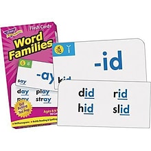 Trend® Skill Drill Flash Cards, Word Families