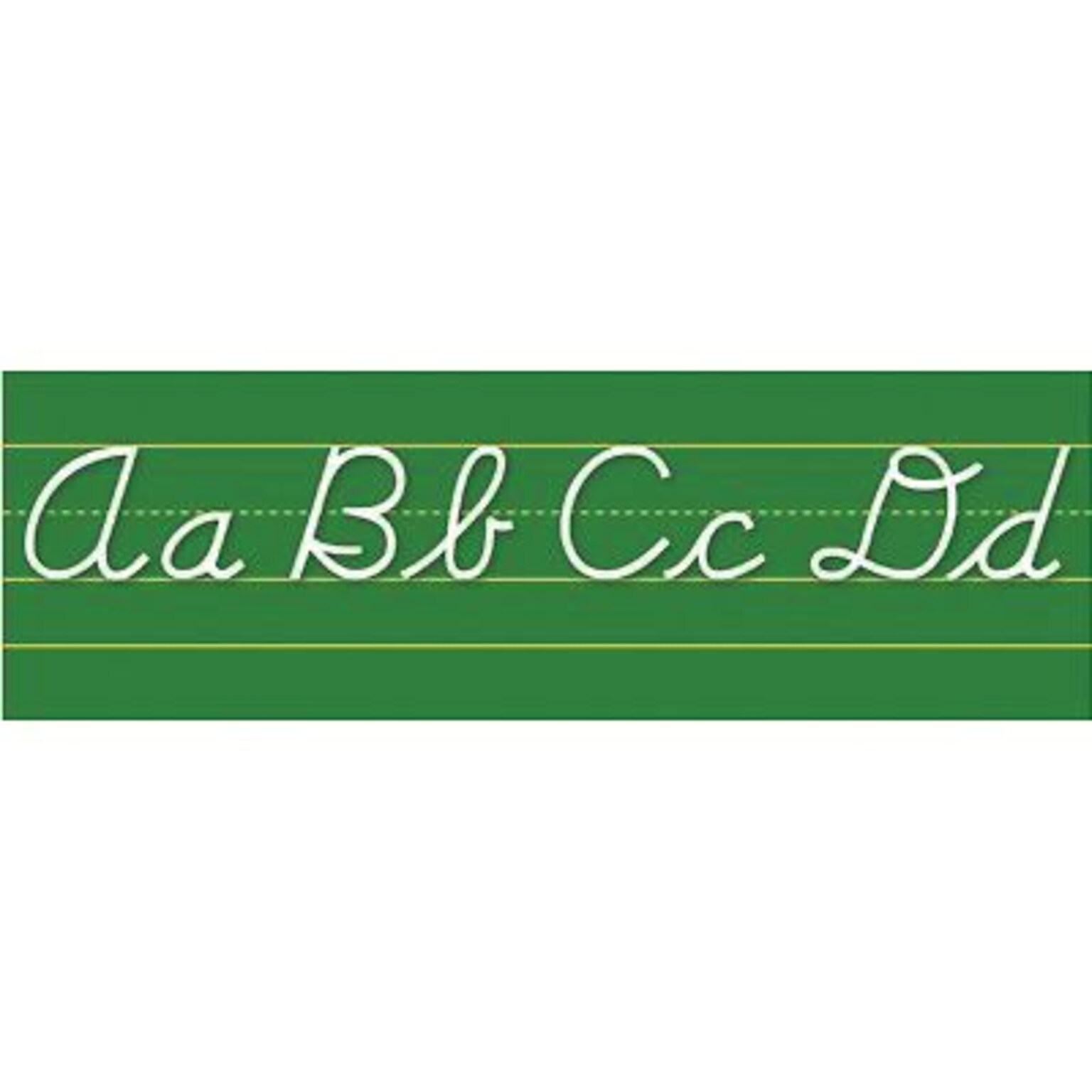 North Star Alphabet Lines Bulletin Board Sets, Contemporary Cursive