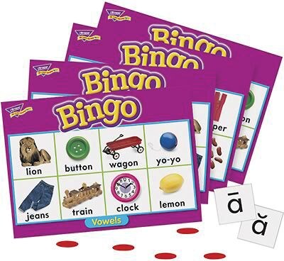 Trend® Bingo Games, Vowels