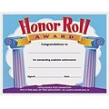 Certificates & Awards, Trend® Honor Roll Award Certificates