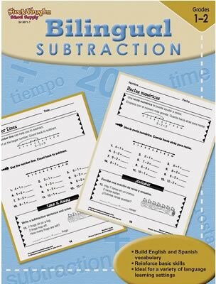 Harcourt Steck-Vaughn Bilingual Math, Subtraction
