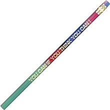 J.R. Moon You Can If You Think You Can Motivational Pencil, Pack of 144 (JRM7931G)