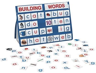 Smethport™ Specialty Tabletop Pocket Charts, Building Words