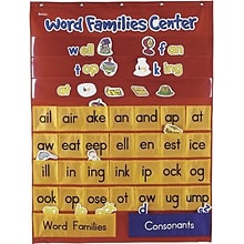 Learning Resources Pocket Charts, Word Families & Rhyming Center (LER2299)