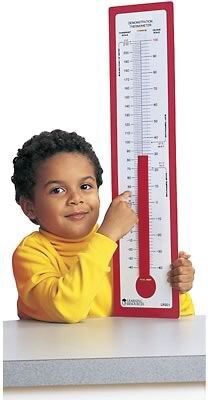 Weather, Learning Resources Demonstration Thermometer