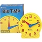Learning Resources® Big Time™ Learning Student Clock, Grades Pre School - 3rd, 2 EA/BD