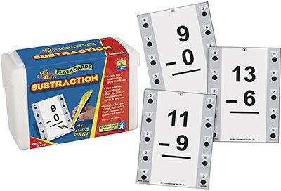 Educational Insights® Hot Dots Math Flash Cards, Subtraction