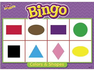 TREND enterprises, Inc. Colors & Shapes Bingo Game (T-6061)