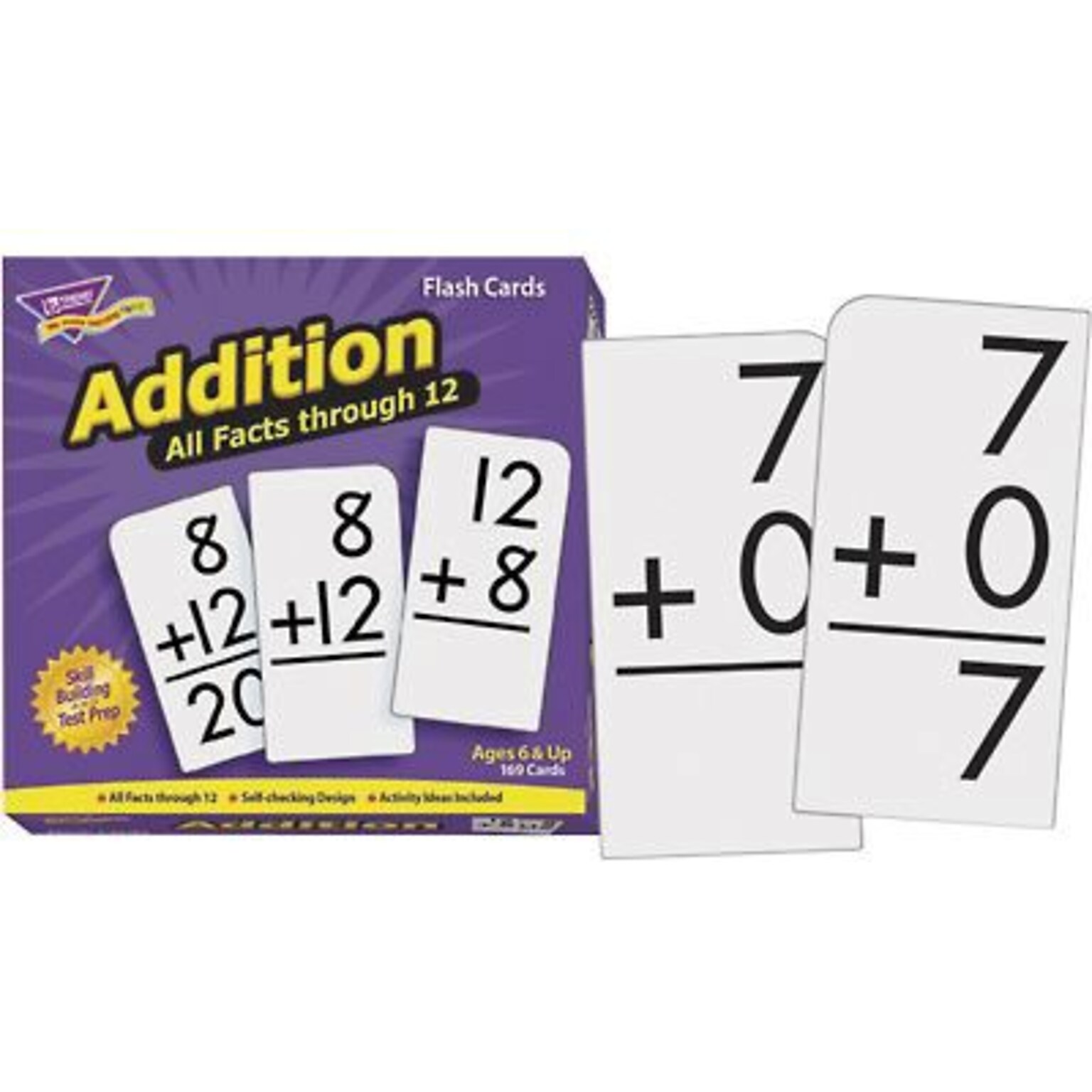 Flash Cards, Trend® Skill Drill, All Facts, Addition 0-12