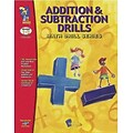 Math Drills, On The Mark Press Addition and Subtraction