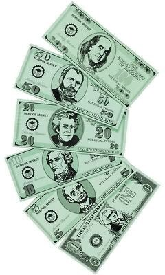 Money, Learning Resources Bonus Bill Assortment Set