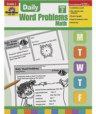 Evan-Moor® Daily Word Problems, Grade 2