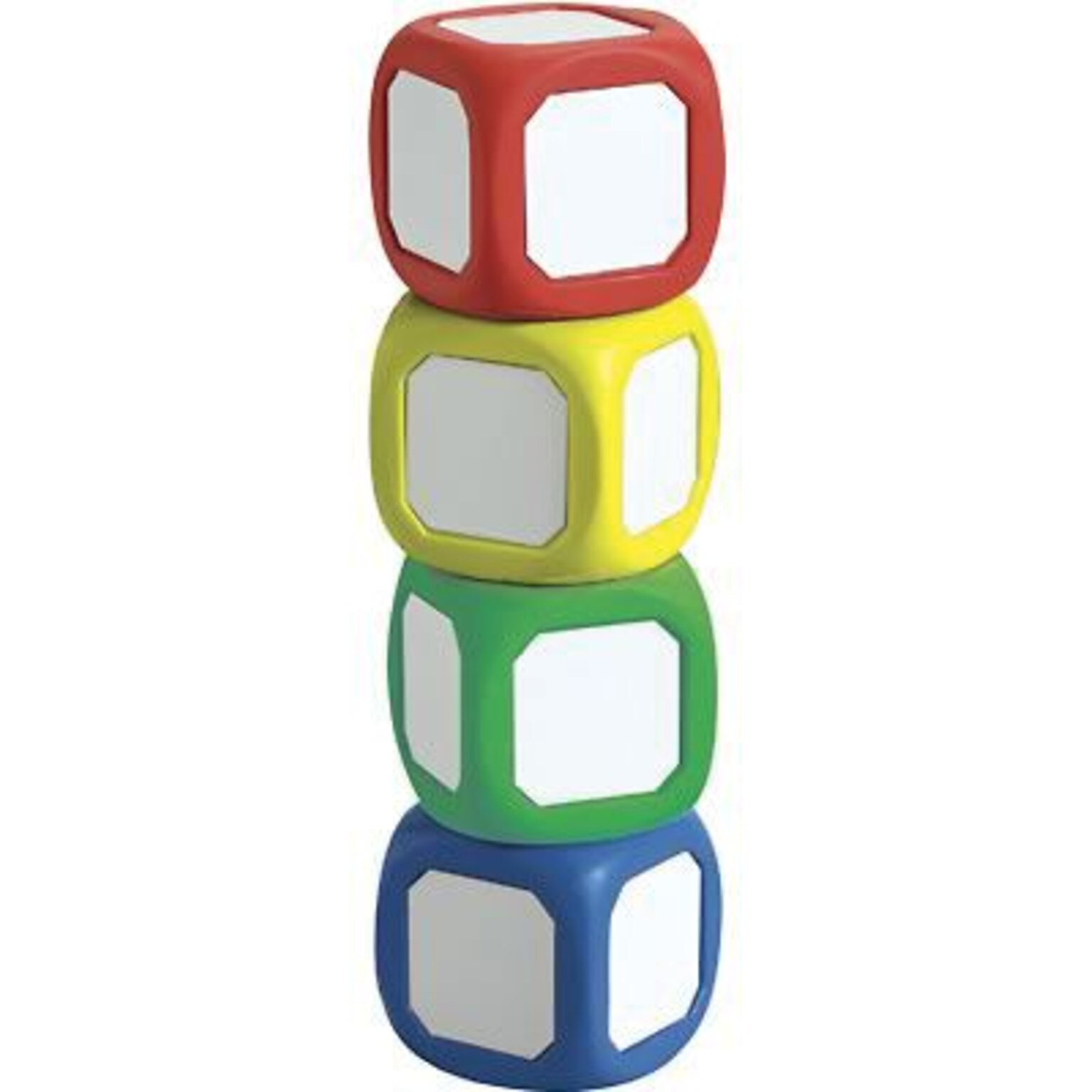 Learning Advantage Magnetic Dry Erase Dice, 2, Set of 4 (CTU7836)